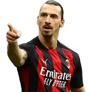 👈 Zlatan Ibrahimović fútbol, fútbol americano, zlatan, ac milan, serie a telegram sticker