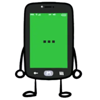 😶 Cartoon, Handy, Gerät, Kommunikation, Animiert whatsapp sticker