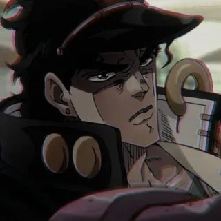 🗡 Jotaro Kujo JoJo's Bizarre Adventure anime, JoJo's Bizarre Adventure, Jotaro, Jotaro Kujo telegram sticker