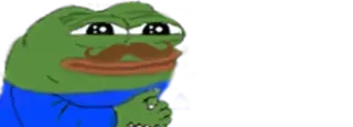 😈 Pepe the Frog meme, internet meme, frog, Pepe, sad frog telegram sticker