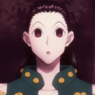 🗝 Illumi Zoldyck Hunter x Hunter Anime, Hunter x Hunter, Illumi, Zoldyck, Manga, Charakter telegram sticker