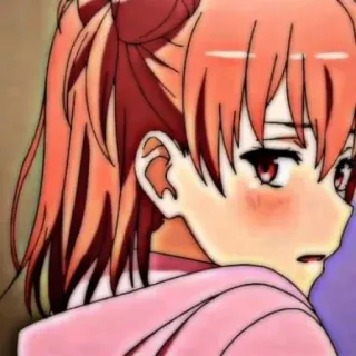 🖇 anime, meisje, cartoon, portret telegram sticker