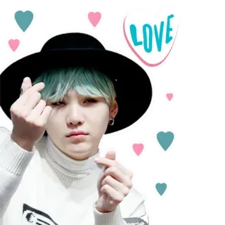 💜 LOVE любовь, сердце, k-pop, милый, музыка, айдол, фанат whatsapp sticker