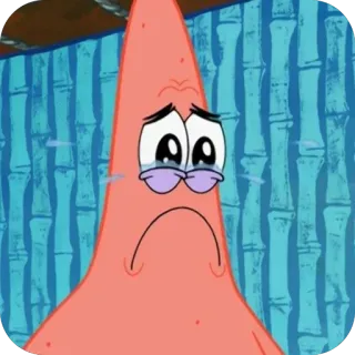 🫥 Patrick Star SpongeBob SquarePants telegram sticker