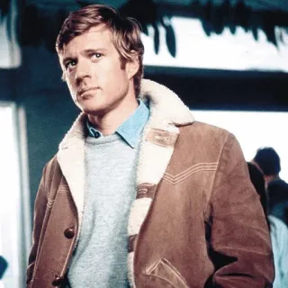 〰 Robert Redford Schauspieler, Promi, Mann, Porträt, Vintage, Redford whatsapp sticker