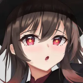 😮 Hu Tao Genshin Impact anime, genshin impact, hu tao, video game, cute, girl telegram sticker