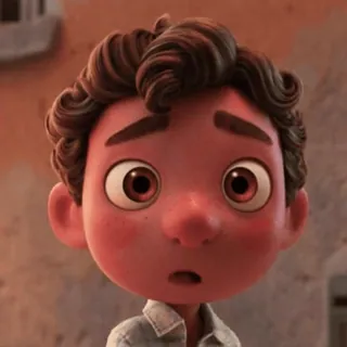 🥺 Luca Luca, Disney, Pixar, Figur, Film, Animation telegram sticker