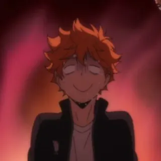 🍙 Hinata Shoyo Haikyuu!! anime, haikyuu, hinata shoyo, cartoon, manga telegram sticker