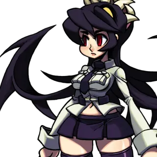 🌂 Squigly Skullgirls Anime, Squigly, Skullgirls, Jeu de combat telegram sticker