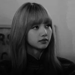 🌟 Lisa kpop, lisa, blackpink, piosenkarka, idol, kobieta, portret telegram sticker