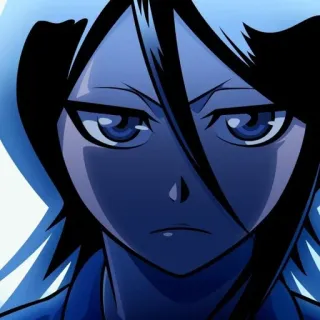 😑 Rukia Kuchiki Bleach Rukia, Kuchiki, Bleach, Anime, Mangá, Shinigami telegram sticker