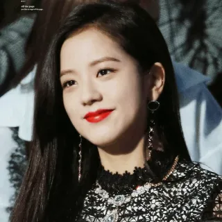 🦄 Jisoo kpop, певица, женщина, портрет, красота, айдол, blackpink whatsapp sticker