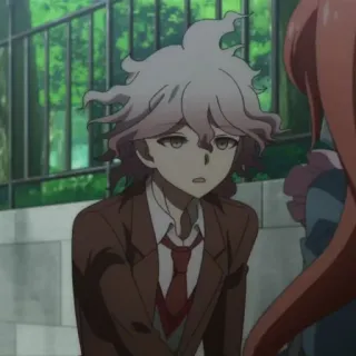 Nagito Komaeda telegram stickers