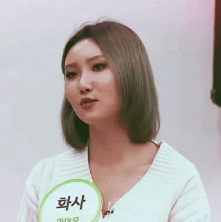 🕯 Hwasa Mamamoo 화사
마마무 kpop, zanger, artiest, idol, koreaans, vrouw telegram sticker