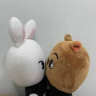 💋 thú nhồi bông, đồ chơi, thú bông, thỏ, gấu whatsapp sticker