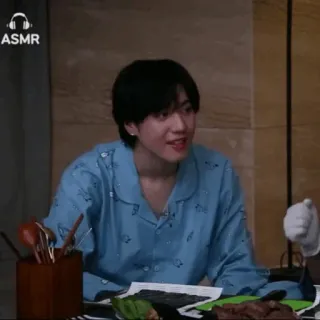💧 ASMR ASMR, đồ ăn, giải trí, mukbang telegram sticker