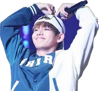 💕 V kpop, idol, v, bts, singer telegram sticker