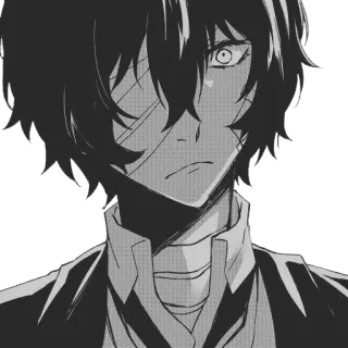 👿 Dazai Osamu Bungou Stray Dogs Anime, Manga, Dazai Osamu, Bungo Stray Dogs telegram sticker