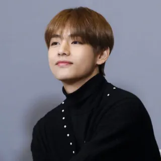 🎭 V K-pop, Penyanyi, Selebriti, Idola, Pria, Asia, Potret, BTS telegram sticker