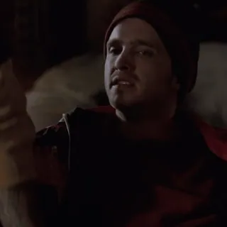 🚬 Jesse Pinkman Breaking Bad jesse pinkman, breaking bad, reaction, aaron paul, tv series, dramatic, actor telegram sticker