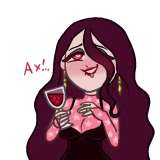 Нарко-тян telegram stickers