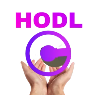 ✅ HODL hodl, คริปโต, คริปโทเคอร์เรนซี, การลงทุน, การเงิน telegram sticker