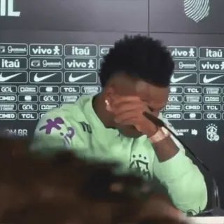 🐒 Vinícius Júnior Brazil national football team SIL telegram sticker