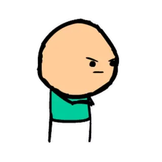 😠 Cartoon, Wut, Ärger, Cyanide and Happiness telegram sticker
