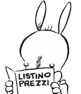 😳 LISTINO
PREZZI precios, lista, conejo, dibujos animados, italiano telegram sticker
