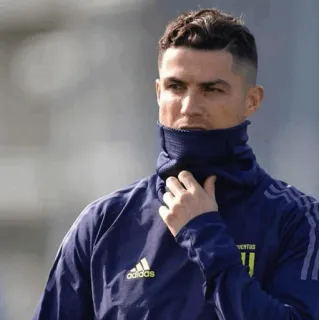 🖤 Cristiano Ronaldo 足球, 美式足球, 球员, 运动, 运动员 telegram sticker