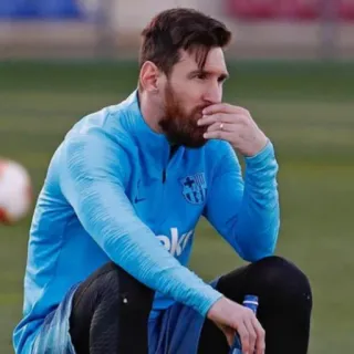 🎲 Lionel Messi ฟุตบอล, นักฟุตบอล, นักกีฬา, เมสซี่, บอล telegram sticker