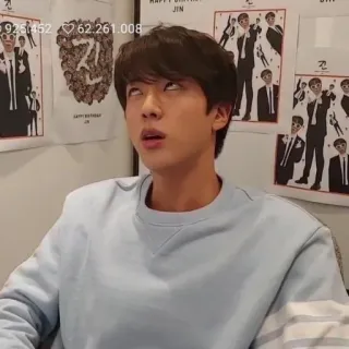 🐹 Jin HAPPY BIRTHDAY JIN kpop, jin, bts, geburtstag telegram sticker