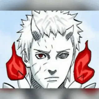 ⚫️ Obito Uchiha Naruto Anime, Manga, Personaggio, Villain, Ninja telegram sticker