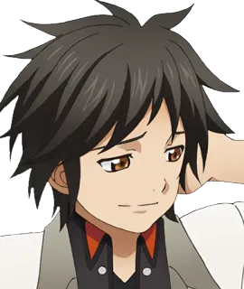 😅 Anime, Manga, Personaggio, Ritratto, Illustrazione, Maschio whatsapp sticker