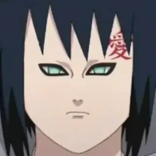 👽 Gaara Naruto 愛 Anime, Naruto, Gaara, Sable, Ninja telegram sticker