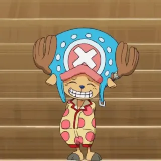 😁 Tony Tony Chopper One Piece Anime, Chopper, One Piece, Dessin animé, Mignon telegram sticker