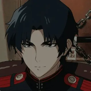 🗞 Anime, Militär, Charakter, Uniform telegram sticker
