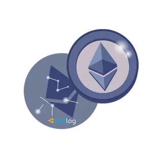 😁 log Эфириум, Крипто, Криптовалюта, Блокчейн, Цифровая валюта telegram sticker