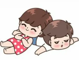 🤑 卡通, 爱, 情侣, 可爱, 浪漫 whatsapp sticker