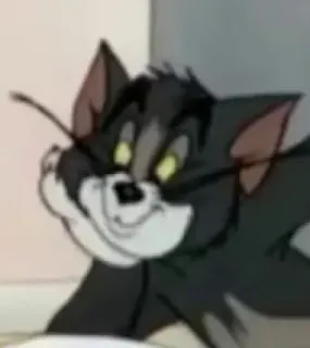 💁‍♂️ Tom Cat Tom and Jerry cat, cartoon, Tom, Tom and Jerry, animated telegram sticker