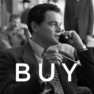 ⬆️ Jordan Belfort The Wolf of Wall Street BUY whatsapp sticker