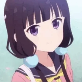 💕 anime, girl, cute, cartoon, manga telegram sticker