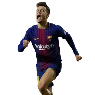 😱 Rakuten calcio, calcio, sport, atleta, celebrazione, giocatore, Barcellona, squadra whatsapp sticker