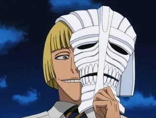 🙂 Bleach anime, mask, ichigo, hollow telegram sticker