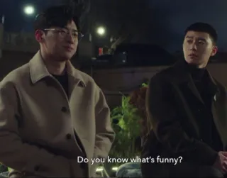 🙃 Do you know what's funny? question, conversation, drôle, citation, dialogue, gens whatsapp sticker