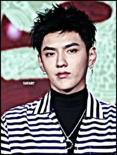 ➖ FANFAIRY uomo, ritratto, cantante, celebrità, moda, kpop telegram sticker