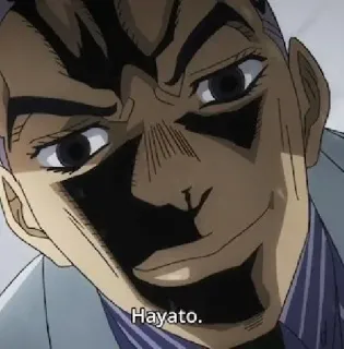 🙂 Hayato Kawajiri JoJo's Bizarre Adventure Hayato. Anime, Manga, Le bizzarre avventure di JoJo, Hayato, Personaggio, Cattivo whatsapp sticker