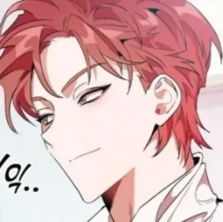 🥀 익.. Anime, Manga, Manhwa, Personaje, Retrato, Coreano, Webtoon telegram sticker