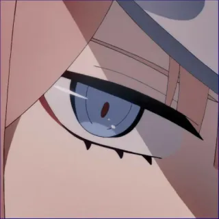 🌷 Anime, Olho, Close-up, Desenho animado telegram sticker