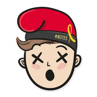 😵 #NO155 politica, catalogna, protesta, indipendenza whatsapp sticker